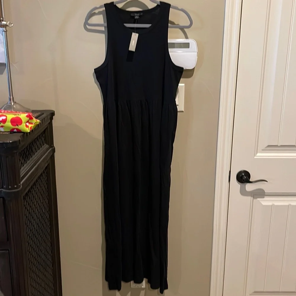 Nwt black Jcrew knit dress M - Picture 1 of 5